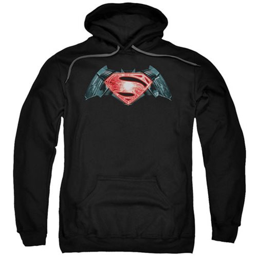 Batman v Superman: Dawn of Justice Industrial Logo Hoodie